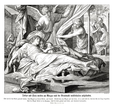 Tobias and Sarah are Found Safe by Julius Schnorr von Carolsfeld