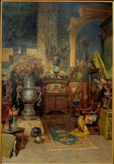 Studio Interior by Julius Victor Berger