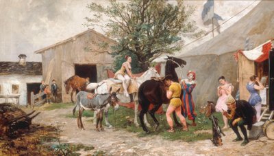 The Circus by Julius von Blaas