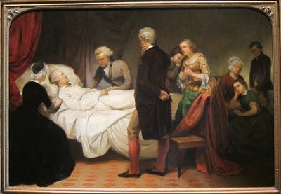 Washington on His Deathbed by Junius Brutus Stearns