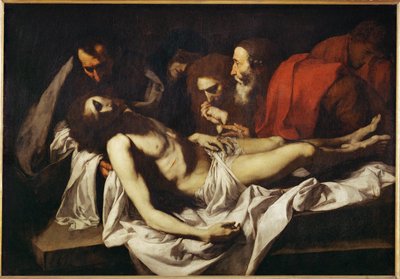Deposition by Jusepe de (1591-1652) Ribera
