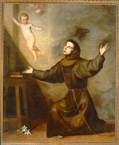 Apparition of the Infant Jesus to Saint Anthony of Padua by Jusepe de Ribera