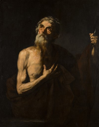 Saint Bartholomew by Jusepe de Ribera