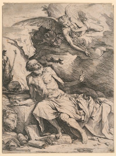 Saint Jerome by Jusepe de Ribera