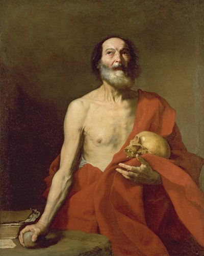Saint Jerome by Jusepe de Ribera