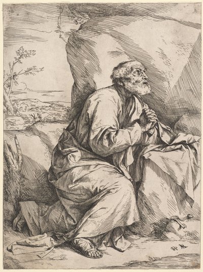 The Penitence of Saint Peter by Jusepe de Ribera