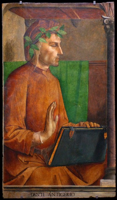 Portrait of Dante Alighieri by Justus van Gent