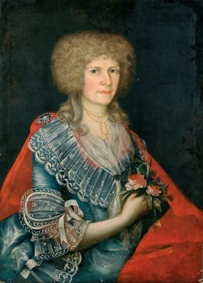 Portrait of Teresa Garbowska by Jozef Faworski