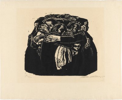 War, Plate 6: The Mothers by Käthe Kollwitz