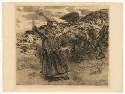 Losbruch (Sheet 5 from "Peasants