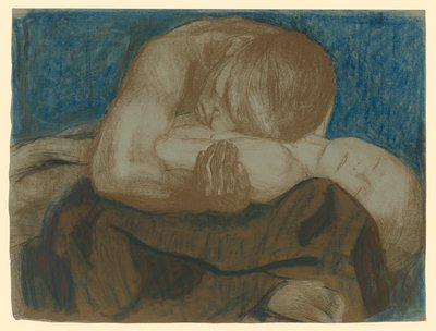 Pietà (1st State, Unique) by Käthe Kollwitz
