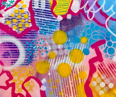 Playful Geometric Colors by Kajsa Bergström