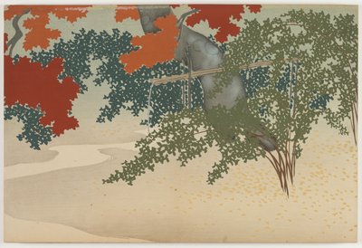 Flowers of a Hundred Worlds: Late Autumn by Kamisaka Sekka