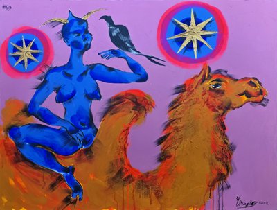 Mystical Camel Journey by Kanat Ibragimov