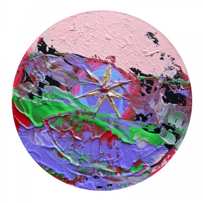 Vibrant Abstract Star by Kanat Ibragimov