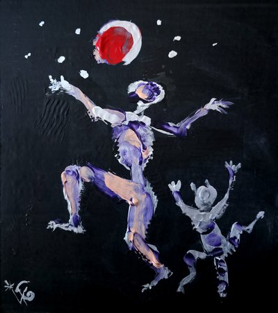 Whimsical Moon Dance by Kanat Ibragimov