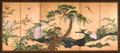 Birds and Flowers of Spring and Summer by Kano Eino