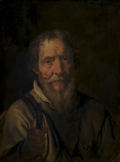 Portrait of an Old Man. Christian Jacobsen Drakenberg by Karel van Mander III