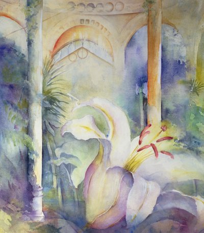 Lily at Syon House by Karen Armitage