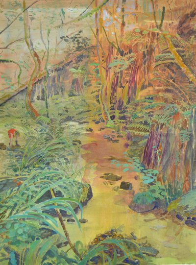 Golden Jungle Stream by Karin Bos