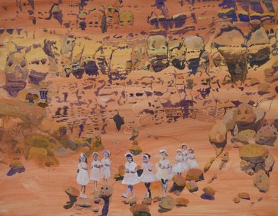 Whimsical Desert Ballet by Karin Bos