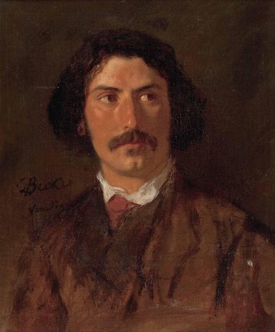 Portrait of a Man by Karl Becker