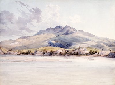 Bijoux Hills on the Missouri by Karl Bodmer