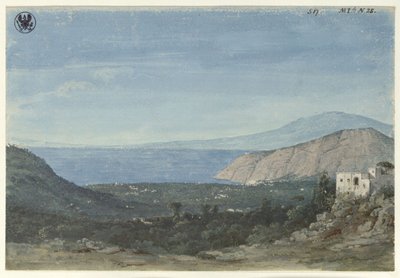 View from the Area of Naples / View of the Plain of Sorrento from Colli di Fontanelle by Karl Friedrich Schinkel