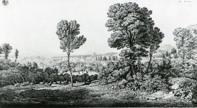 View of Messina and the Opposite Coast of Calabria by Karl Friedrich Schinkel