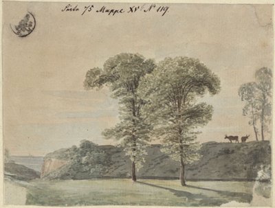 Tree Study by Karl Friedrich Schinkel