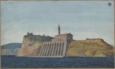 The Cathedral of Piran in Istria by Karl Friedrich Schinkel