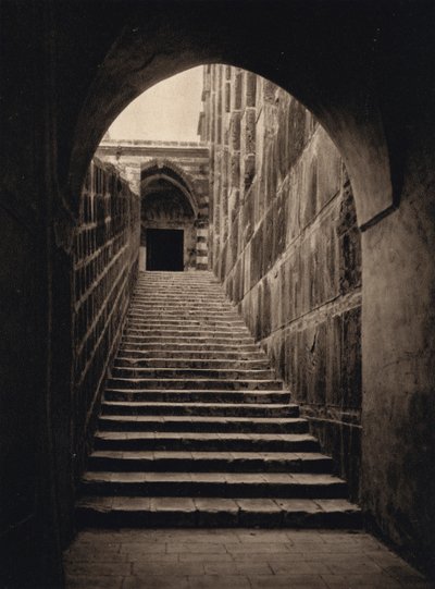 Hebron, Haram, Stairs by Karl Grober