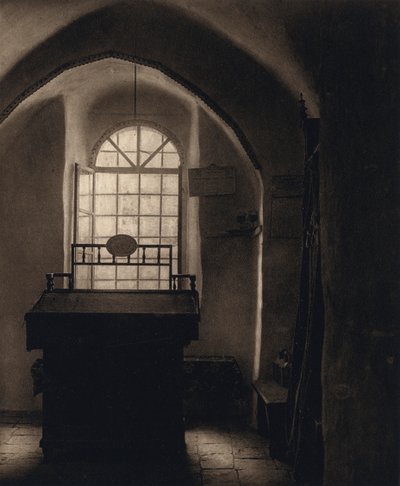 Jerusalem, Small Synagogue at the Wailing Place of the Jews by Karl Grober