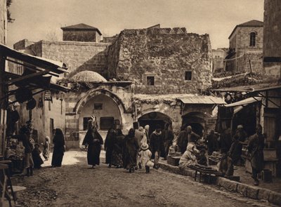 Jerusalem, Street Scene by Karl Grober