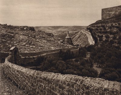 Jerusalem, View of the Valley of the Kidron by Karl Grober