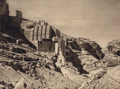 Mar Saba, Greek Monastery by Karl Grober