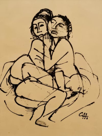 The Nest by Karl Hofer