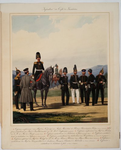 Infantry of the Russian Imperial Grenadier Corps, 1867 by Karl Karlovich Piratsky