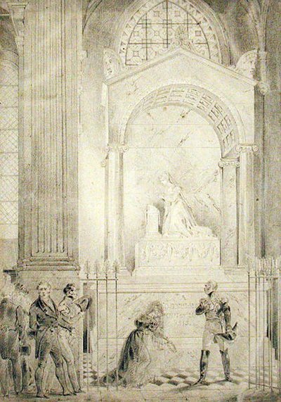 Funerary Monument of Empress Josephine in the Church of St. Peter and St. Paul, Rueil-Malmaison by Karl Loeillot Hartwig