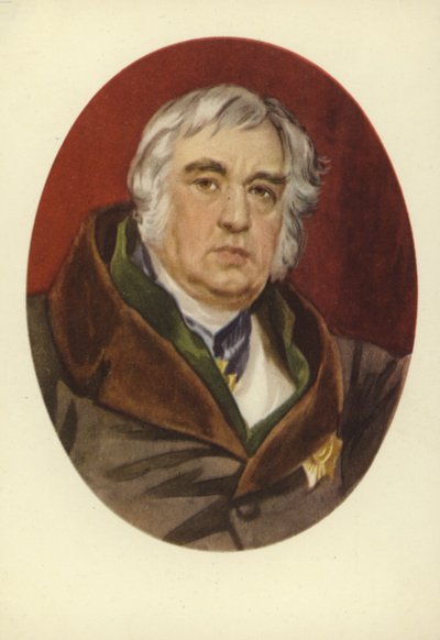 Ivan Krylov, Russian fabulist by Karl Pavlovich Bryullov