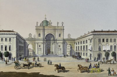 The Catholic Church of St. Catherine in Saint Petersburg, First half of the 19th century by Karl Petrovich Beggrov