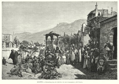 Distribution of Dates in a Cemetery, Cairo, Egypt by Karl Wilhelm Gentz