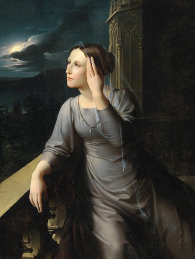 Looking into the Distance, First Quarter of 19th Century by Karl Wilhelm Wach