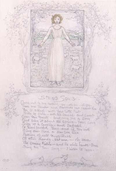Spring Song by Kate Greenaway