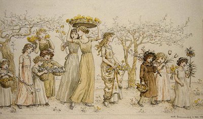 Springtime by Kate Greenaway