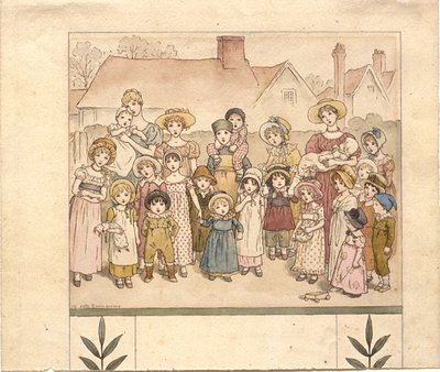 Street Show by Kate Greenaway