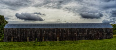 Long Old Barn II, 2020 by Katha Wood