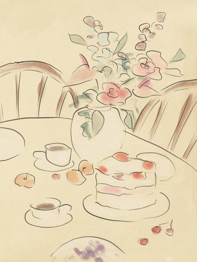 Tea and Roses by Katharina Puritscher