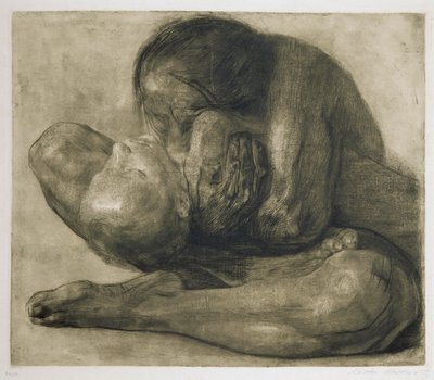 Woman with Dead Child by Kathe Schmidt Kollwitz