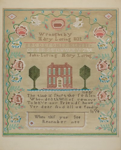 Sampler by Katherine Hastings
